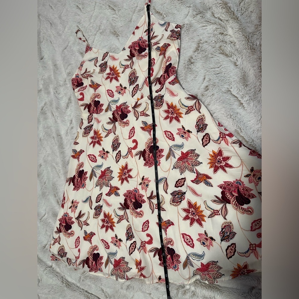 LOFT Floral Dress Sundress Size 2P Petite - Picture 5 of 11